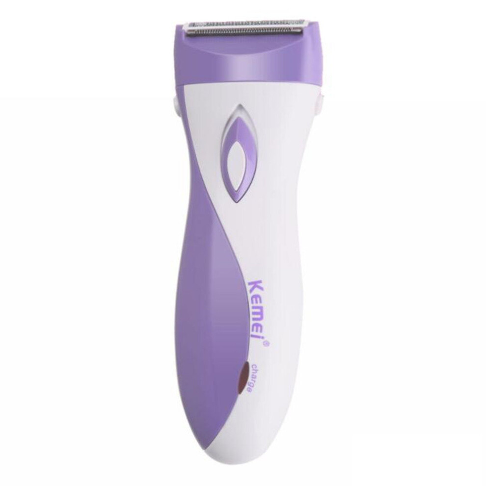 hairclipper kemei women shaving machine face care lady's epilator rechargeable electric hair removal device
