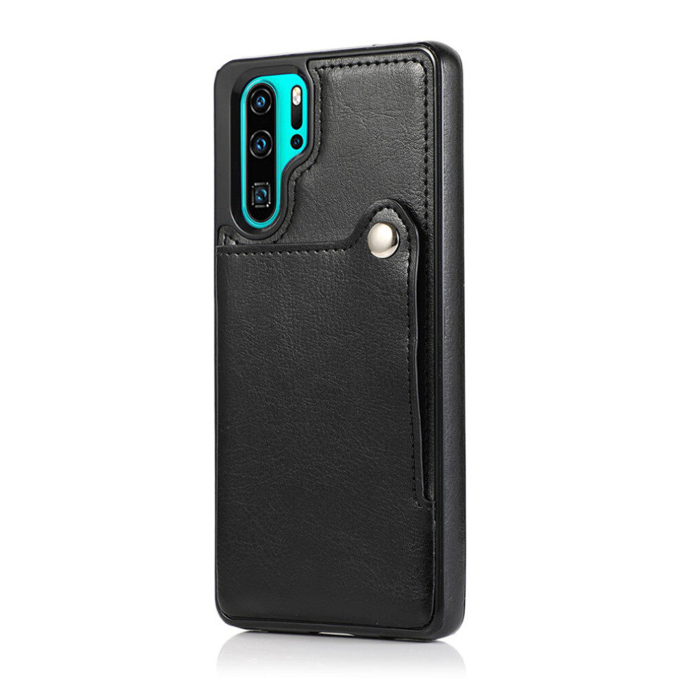 Premium Single Buckle Flip Cover For Huawei P40 Pro Card Slot Holder Cover Case 774048570961