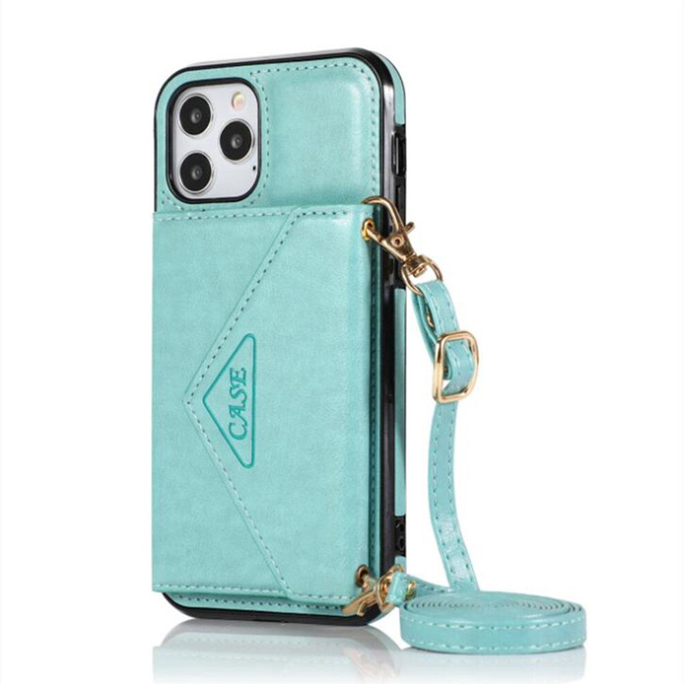 Flip Pu Leather Case For Iphone Xs Portable Lanyard Wallet Card Cover Coque Etui 774048568388
