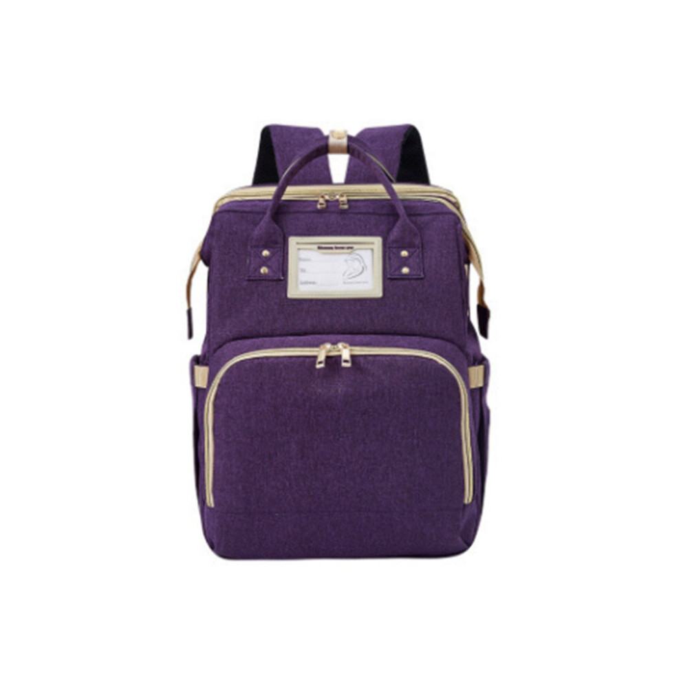 USB charging Mommy Maternity Bag Multifunctional Diaper Bag Backpack Baby Bag Stroller With Baby Care Portable Folding Crib