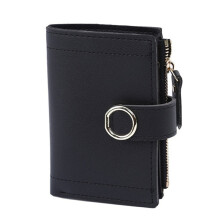 2 Pcs Women Wallets Small Fashion Leather Purse Ladies Buckle Card Bag for Women Clutch Female Wallet