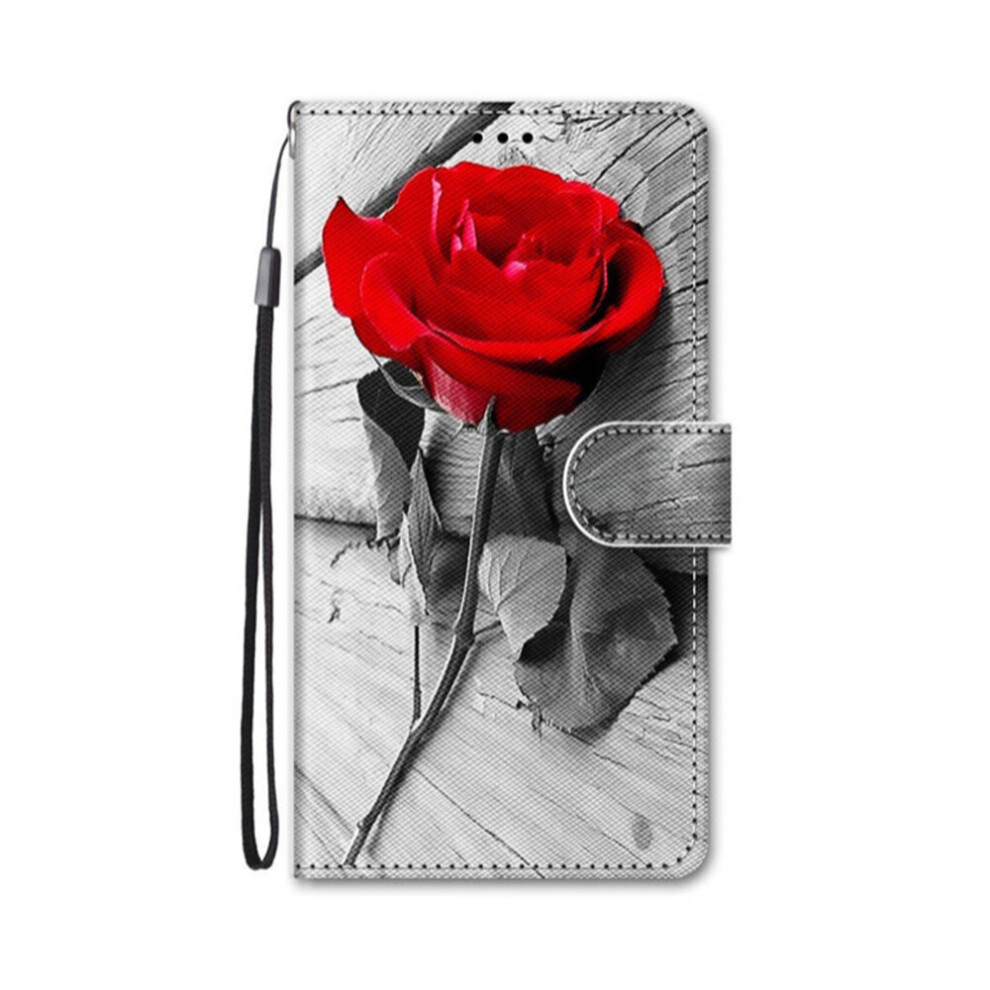 Flip Cover Leather Wallet Flowers Painted Pu Leather Case For Samsung Galaxy S21 774048547895