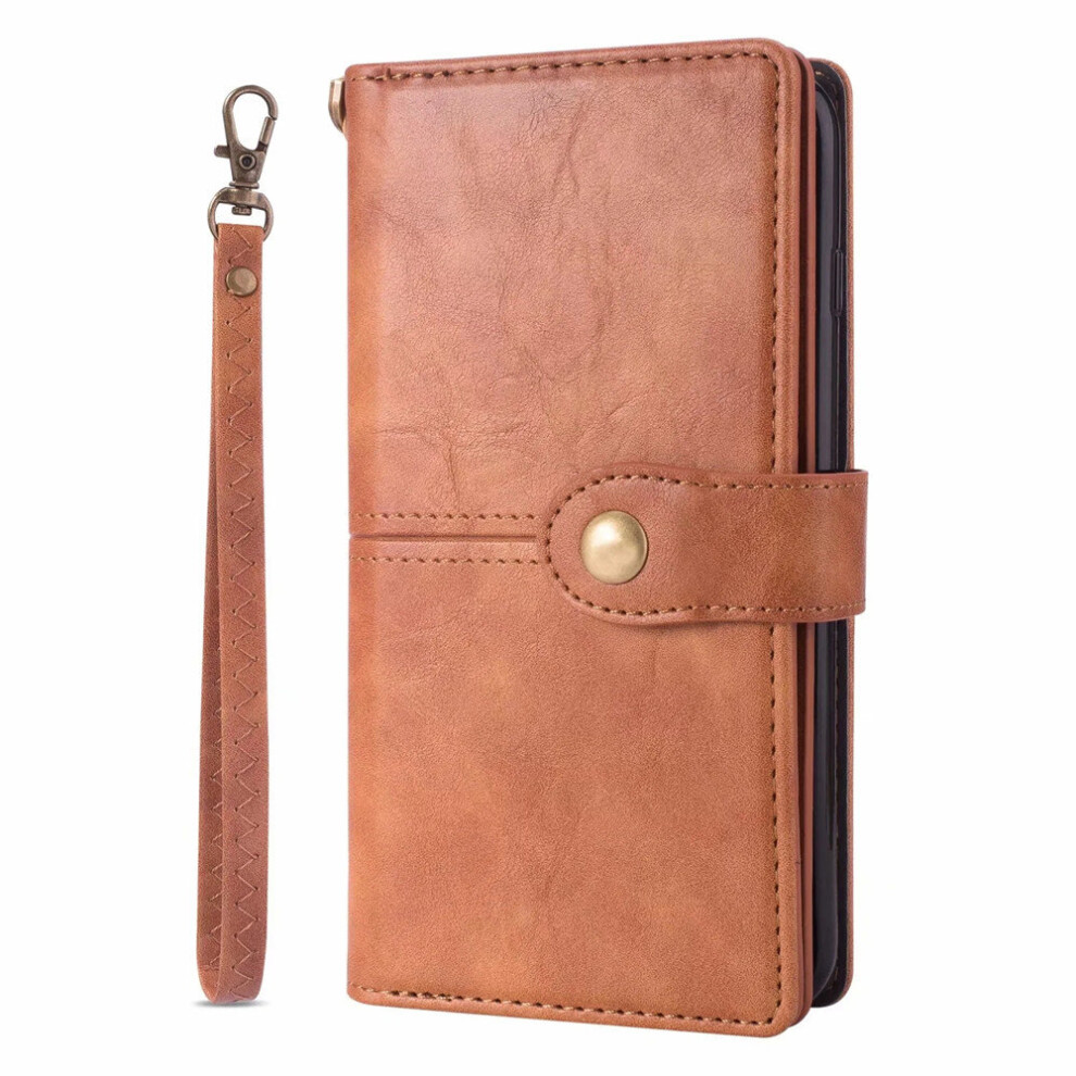Retro Multifunctional Pu Leather Wallet Case For Iphone 11 Cover Case 774048575836
