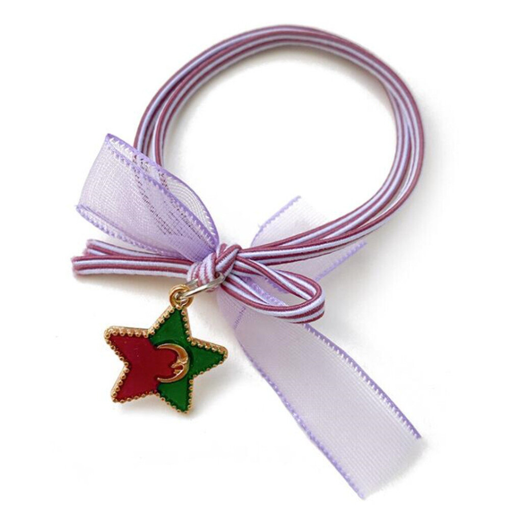20PCS Simple Alloy Starry Sky Hair Rope Girl Rubber Band-image-OPC-P7Z7WTM-NEW