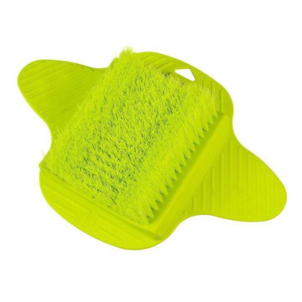 Green Professional Foot Brush Massager Reflexology Relax Relief Spa Health Feet Care Scrubber Prove Blood Circulation