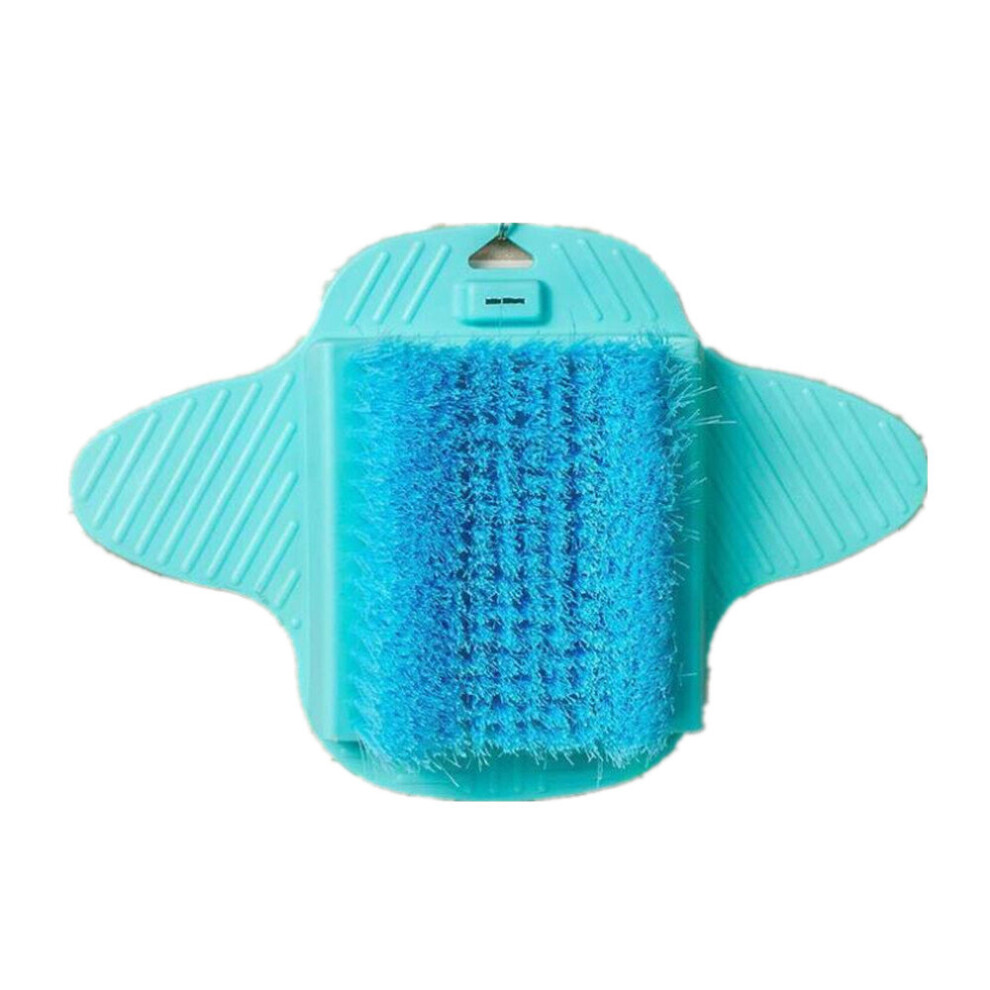 Blue Professional Foot Brush Massager Reflexology Relax Relief Spa Health Feet Care Scrubber Prove Blood Circulation(Color:blue)