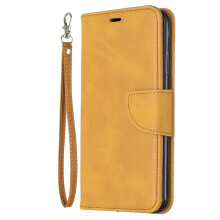 Wallet Solid Color Flip PU Leather Case For Samsung Galaxy A20E Phone Cover Coque