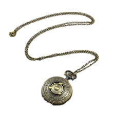 2pcs Naruto Weapon Konoha Ninja Village Wrist Pocket Watch (Color: Bronze)