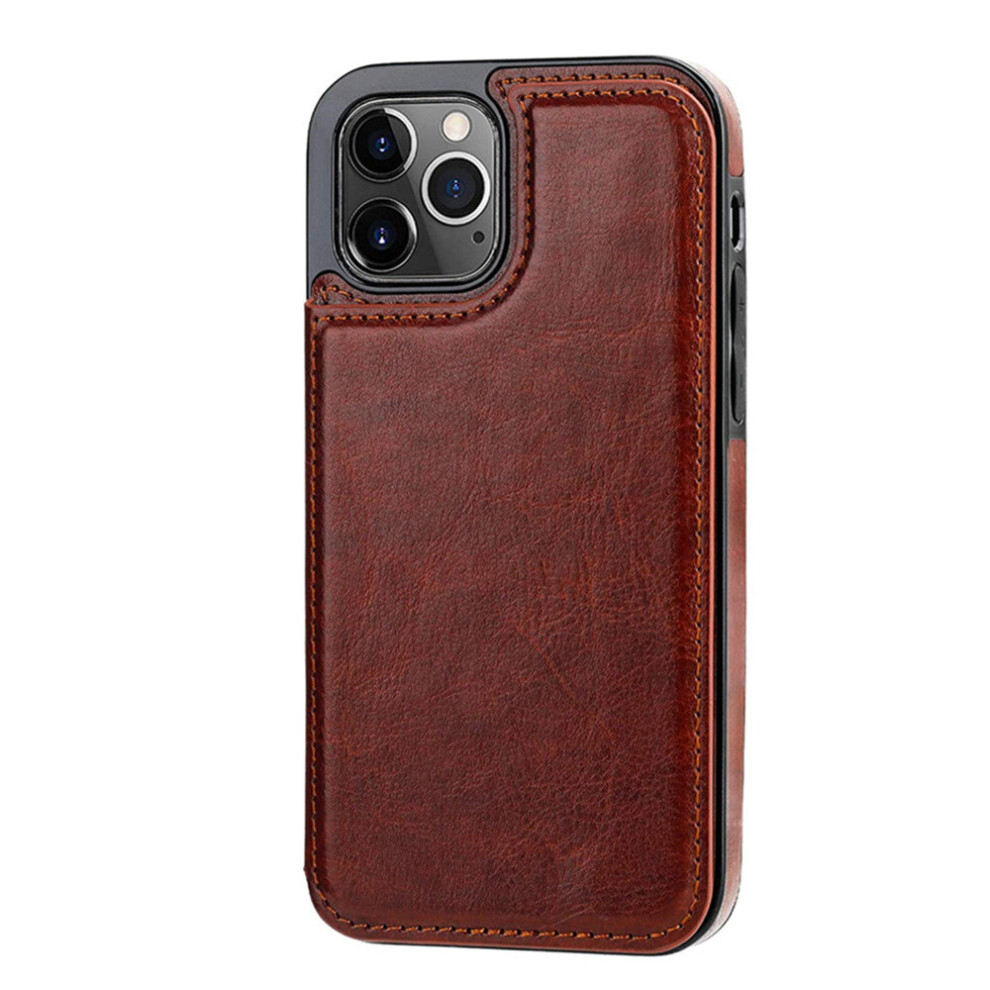 Luxury Slim Fit Premium PU Leather Cover For iPhone 7 Plus Wallet Card Slots Shockproof Flip Case