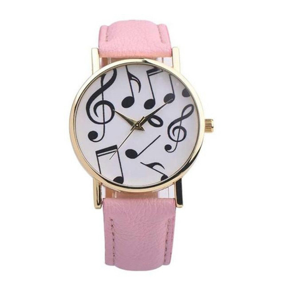 2PCS Watches women Fashion Leather wrist watch, quartz watch Clock-image-OPC-P7Z7V82-NEW