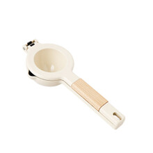 Nordic Alloy Lemon Juice Squeezer Beech Handle Pressure Juicer Kitchen Accessories For Orange Juice Fruit Vegetable