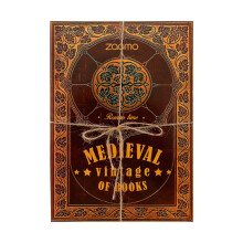 10 Pcs/book Vintage Medieval Collection of Books Sticky Notes Memo Pad Manuscript Note Diary Stationary Flakes Scrapbook Decorative