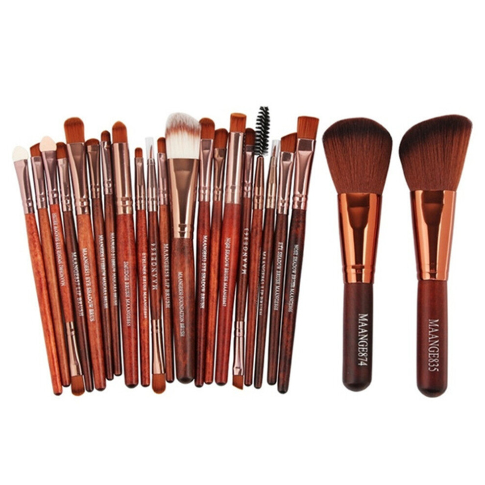 Fashion New Arrival Ladies Girls Women's 22pcs Make Up Brush Brush