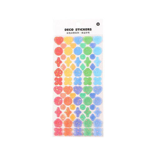 Sequin Stickers Gift Sealing Stickers DIY Diary Scrapbooking Sticker ...