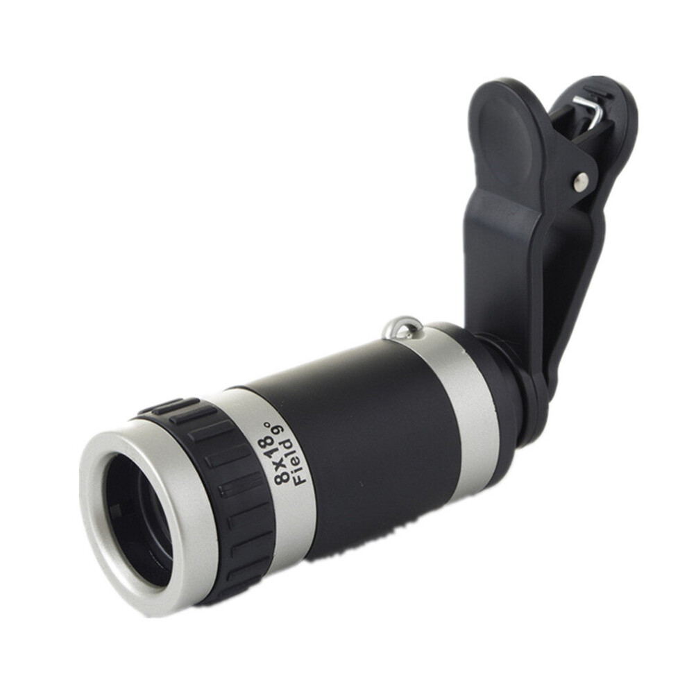 8 Times The Mobile Phone Telescope General Macro Telephoto Lens Wide-Angle Fisheye Lens 774048629386
