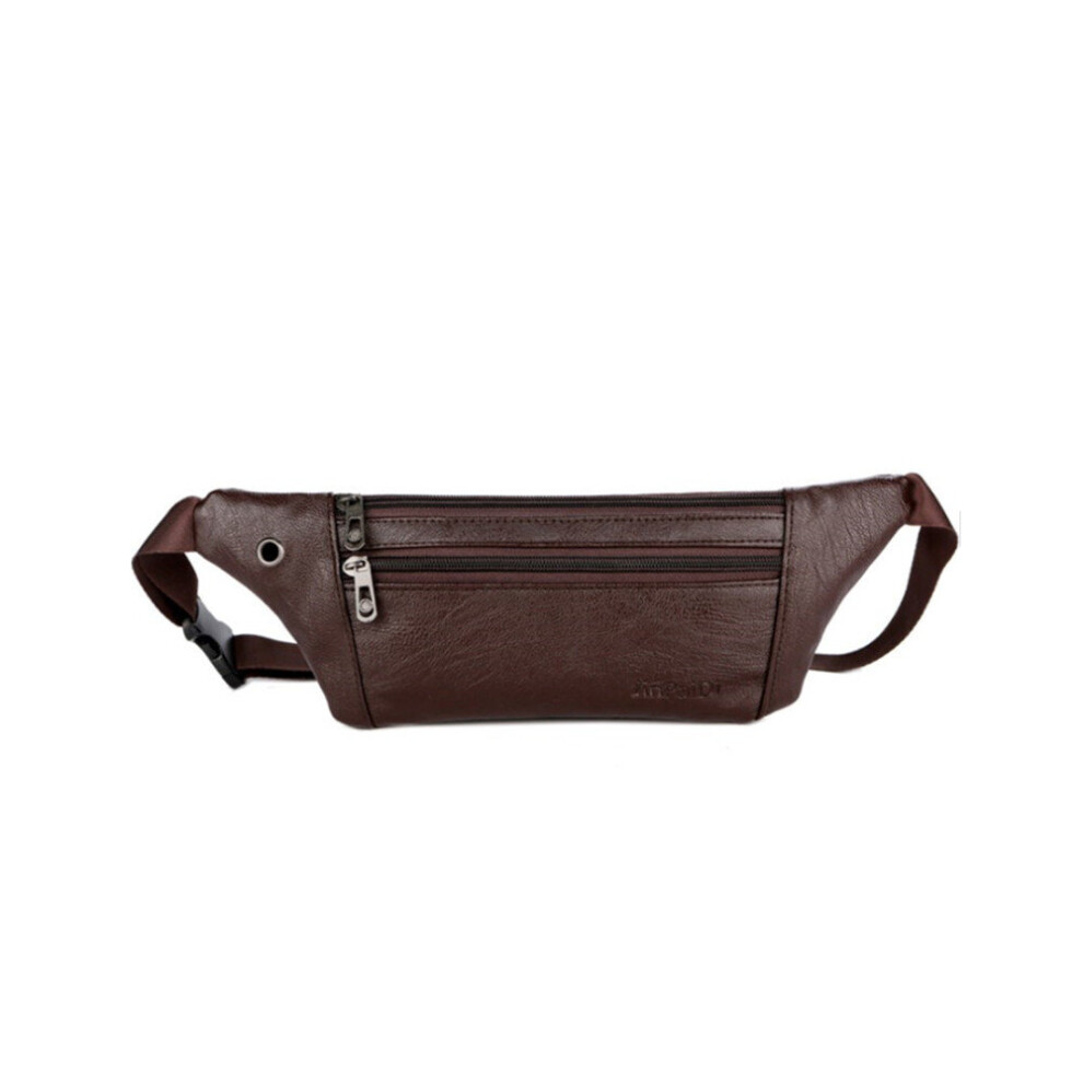 2Pcs Fashionable Men Waterproof Waist Pocket Pure Color Simple Phone Coin Purse Pocket Multipurpose Outdoor Sports Traveling Belt Bag-image-OPC-P7Z7XGB-NEW