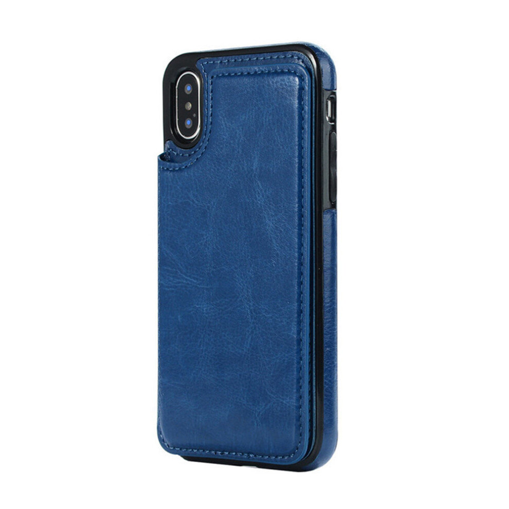 Luxury Business Pu Leather Phone Case For Iphone Xs Max Multi Card Holders Kickstand Wallet Cases Cover 774048571760