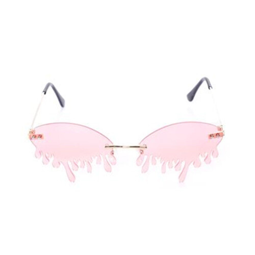 Drippin's What I Do Mini Sunglasses - Pink