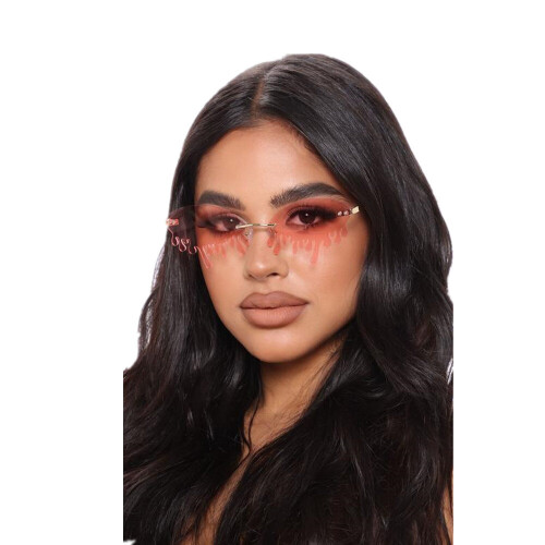 Drippin's What I Do Mini Sunglasses - Pink 2
