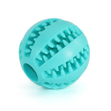 2 Pcs Pet Toy Dog Chew Toys Rubber Ball Toy Dog Interactive Toy Leaking Ball Tooth Cleaning Ball Food Dispenser Ball Bite Resistant