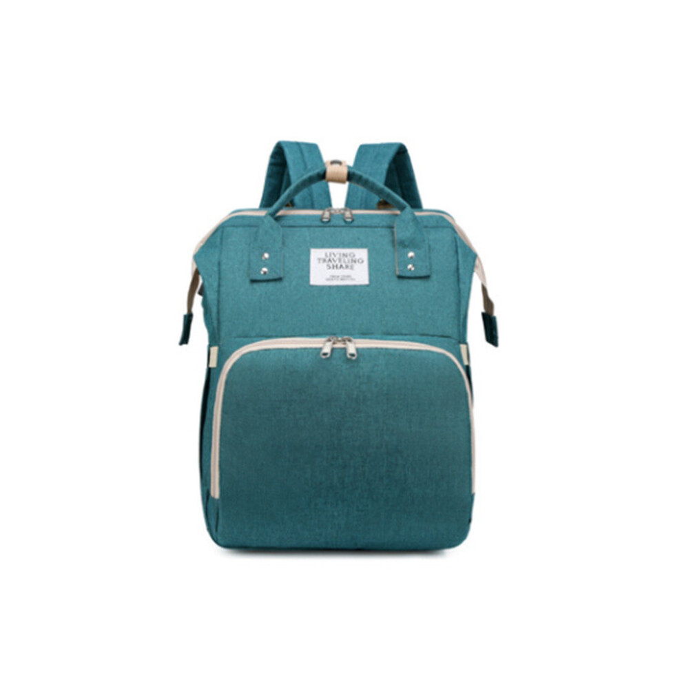 4 in 1 Foldable Baby Bed Mummy Bag Multifunction Baby Diaper Bag Backpack Waterproof Large Capacity Baby Stroller Nappy Bag