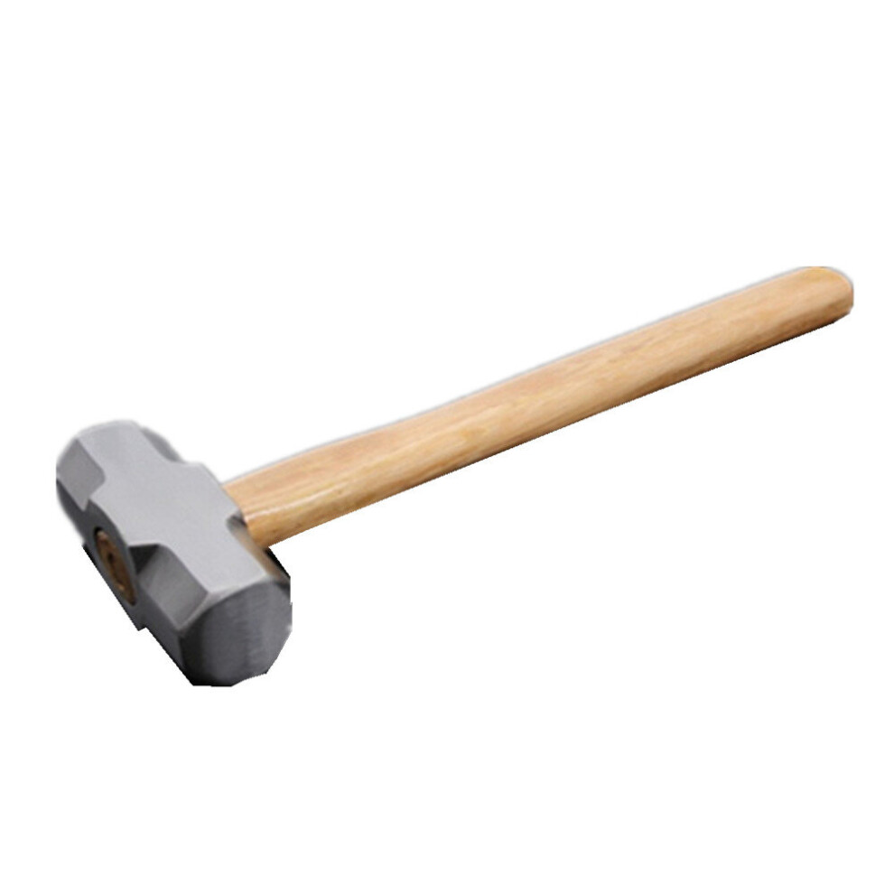 Sledgehammer With Wooden Handle, Octagonal Hammer, Iron Hammer, Square Head Hammer, Big Hammer, Masonry Hammer 774048630023