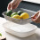 3Pcs Double-Layer Plastic Drain Basket For Kitchen Sink Fruit Drain Basket Storage Basket Storage Box Kitchen Sink Kitchen Gadgets 3