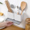 New Home Chopsticks Cage Multi-function Drain Rack Creative Wall Hanging Chopsticks Tube Plastic Storage Box 3