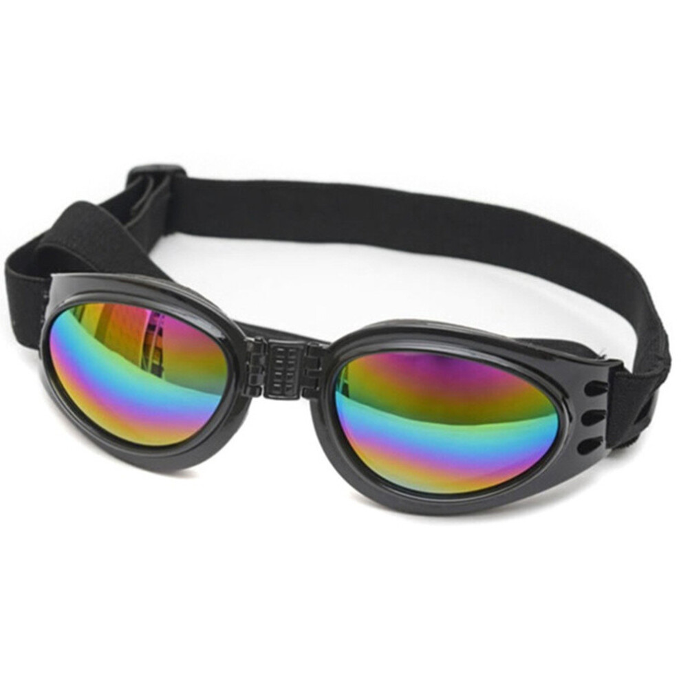 2 Pcs Foldable Pet Outdoor Wind and Sun Protection Sunglasses
