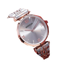 Ultra Thin Woman Quartz Watches Luxury Fashion Watch Stainless Steel Waterproof Clock Ladies Watch Roman Scale Female Wristwatches