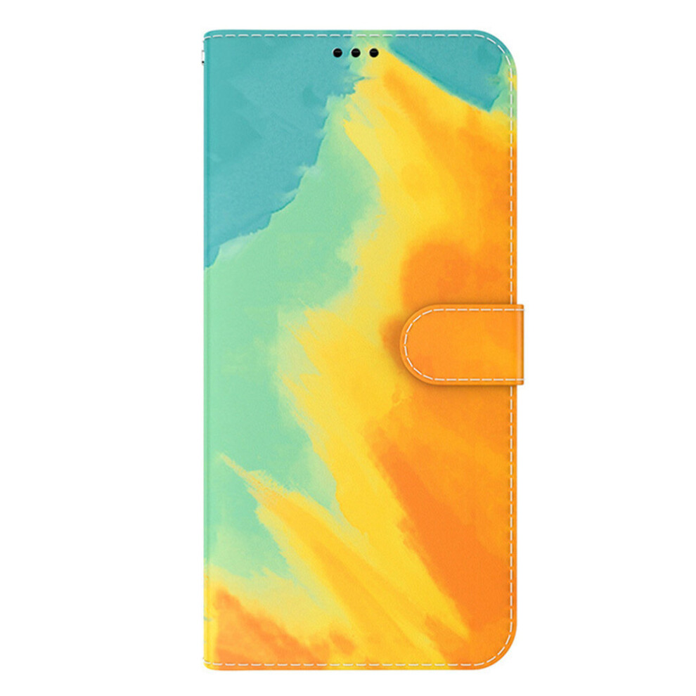 Watercolor Colorful Gradient Phone Case For Xiaomi Poco X3 Nfc Wallet Pu Leather 774048579674