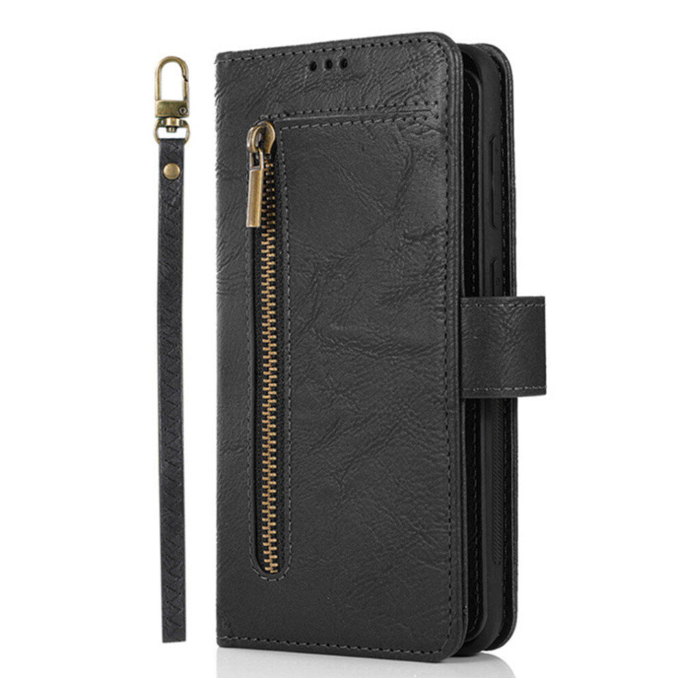 Magnetic Pu Leather Purse Case For Samsung Galaxy S9 Zipper Wallet Card Back Cover 774048564724