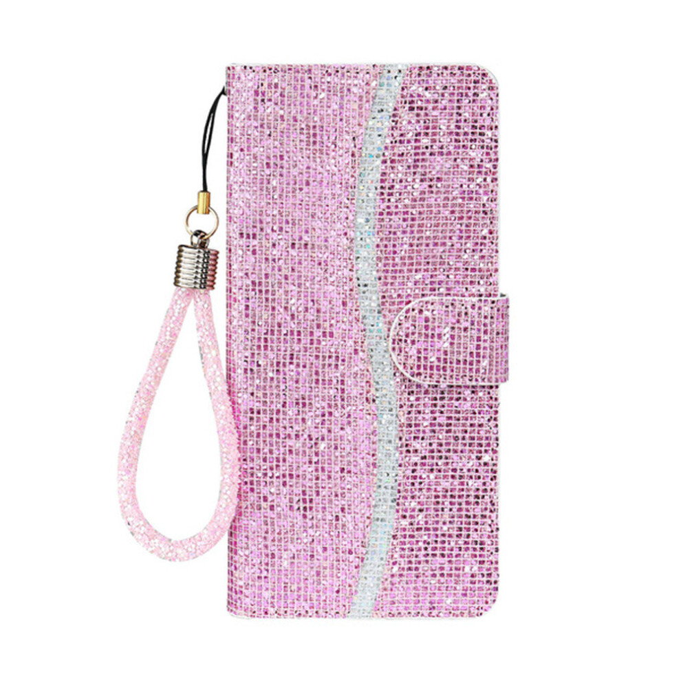 Glitter Card Holder Flip Wallet Case For Iphone Xr 774048557078