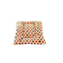 Autumn Winter Pet Dog Sleep Warm Soft Cushion Print Thicken Flannel Cotton Mattress Cats Dogs Mat Puppy Blanket Bed Pad Portable