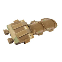 Tactical Pouch MK2 Helmet Counterweight Battery Pouch NVG Battery Carrier Universal Accessory Bag for Airsoft Hunting Outdoor Sports