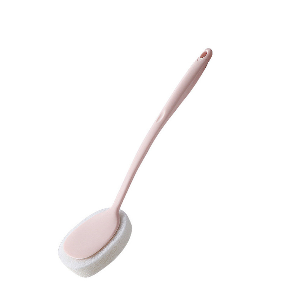 4Pcs Long Handle Body Brush Back Back Bath Shower Sponge Scrubber Exfoliating Scrub Skin Massage Exfoliation Bathroom Set Accessories