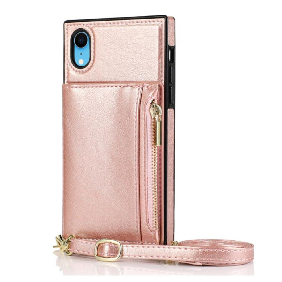 Retro Zipper Pu Leather Flip Case For Iphone Xs Magnetic Wallet Stand Card Capa Cover Coque 774048567596
