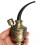 2PCS Copper Color Metal Pipes Hookah Smoking Pipe 6