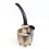 2PCS Copper Color Metal Pipes Hookah Smoking Pipe 2
