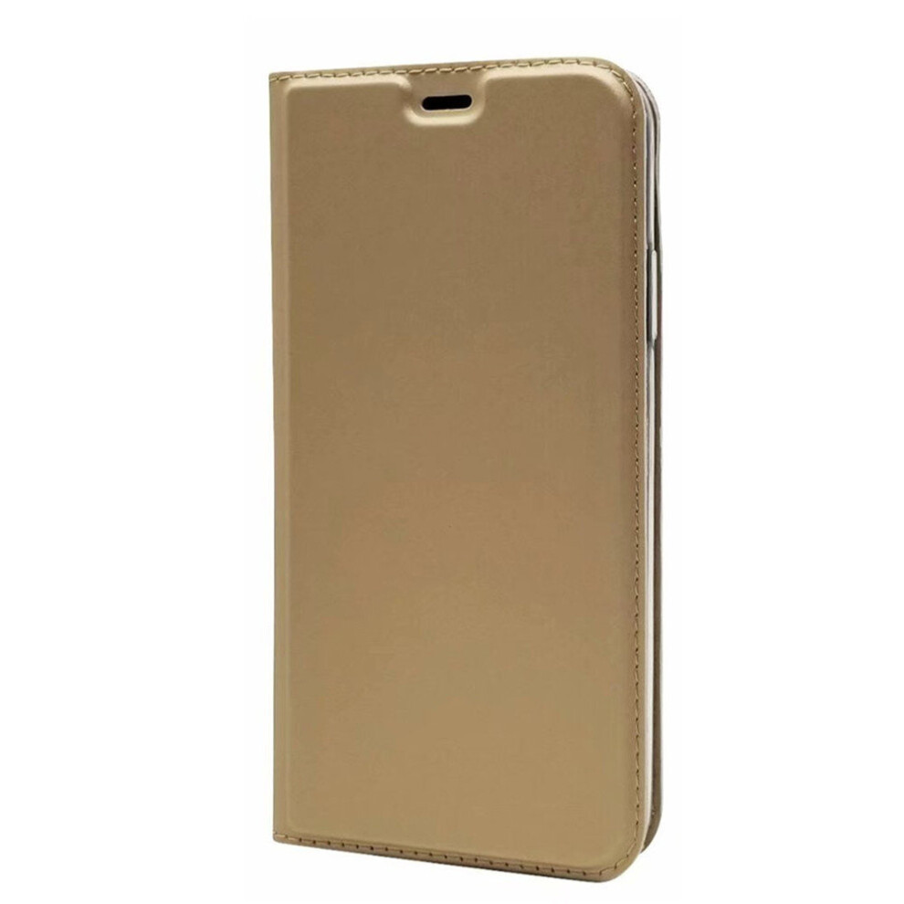 Wallet Pu Leather Phone Case For Samsung Galaxy Note 10 Solid Color Voltage Pull-In Clamshell 774048570251