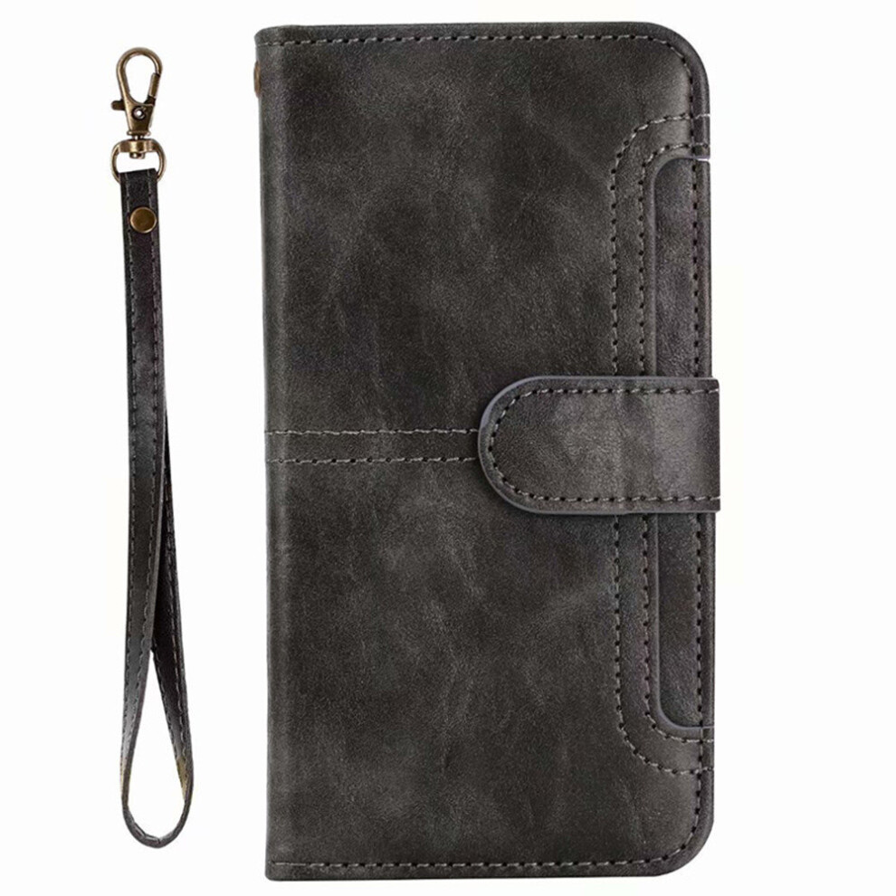 Wallet Pu Leather Phone Case For Iphone 11 Pro Vintage Multifunctional Magnetic Suction 774048570336