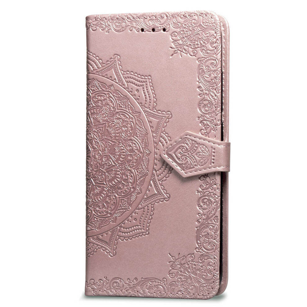 Wallet Pu Leather Phone Case For Iphone 11 Embossed Embossed Mandala 774048570350