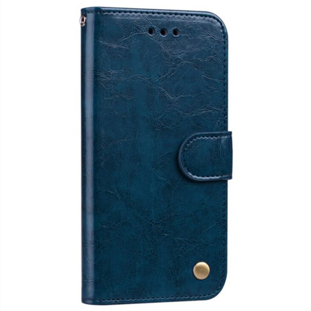 Flip Wallet Oil Wax Pu Leather Case For Samsung Galaxy A8 2018 Card Phone Cover 774048577830
