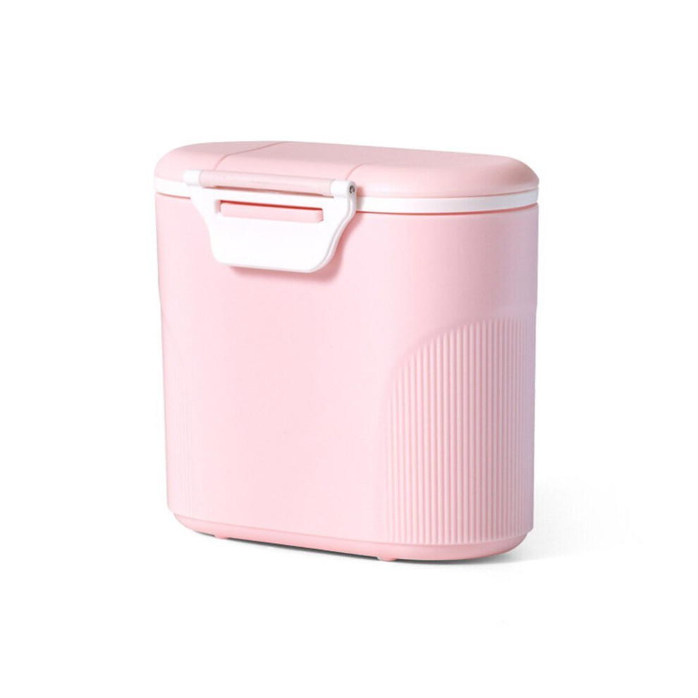 Portable Baby Milk Powder Container with Spoon Infant Formula Dispenser Food Storage Box with Scoop Airtight Fruits Storage