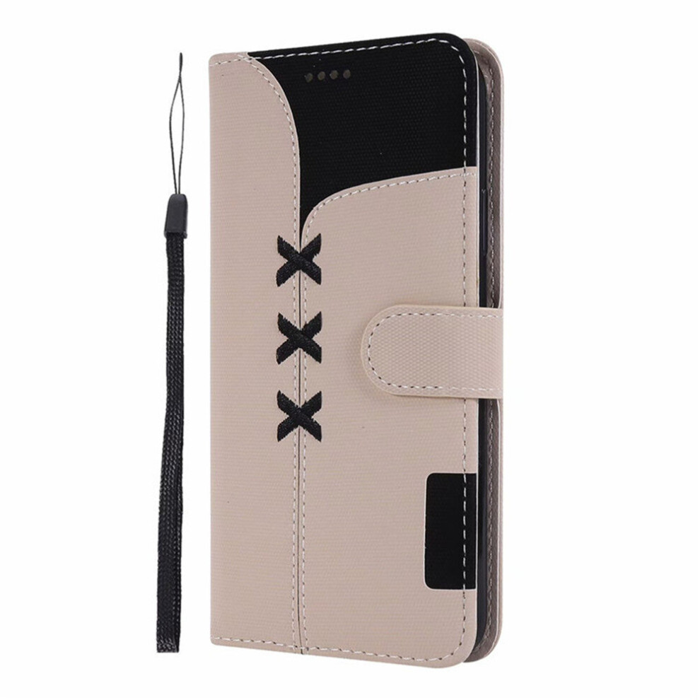 Wallet Pu Leather Phone Case For Iphone X Embroidered Mobile Phone Holster 774048570459