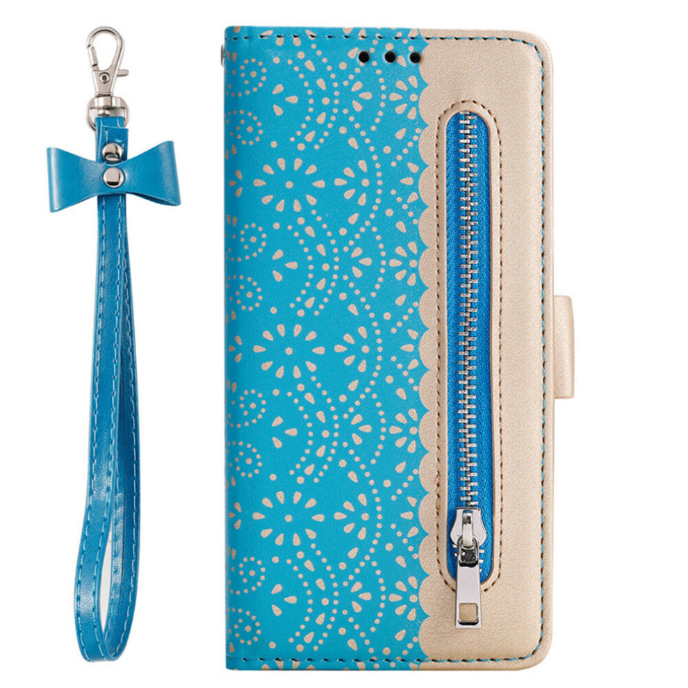 Lace Zipper Magnetic Flip Pu Leather Case For Samsung Galaxy S20 Fe Phone Wallet Etui 774048565530