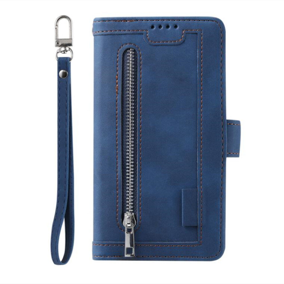 Etui Wallet Pu Leather Case For Samsung Galaxy S10e Zipper Purse Card Cover 774048563017