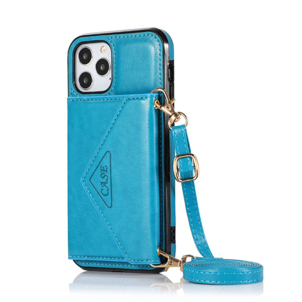 Portable Lanyard Flip Pu Leather Phone Case For Iphone 11 Pro Max Coque Etui Wallet Card Cover 774048568074