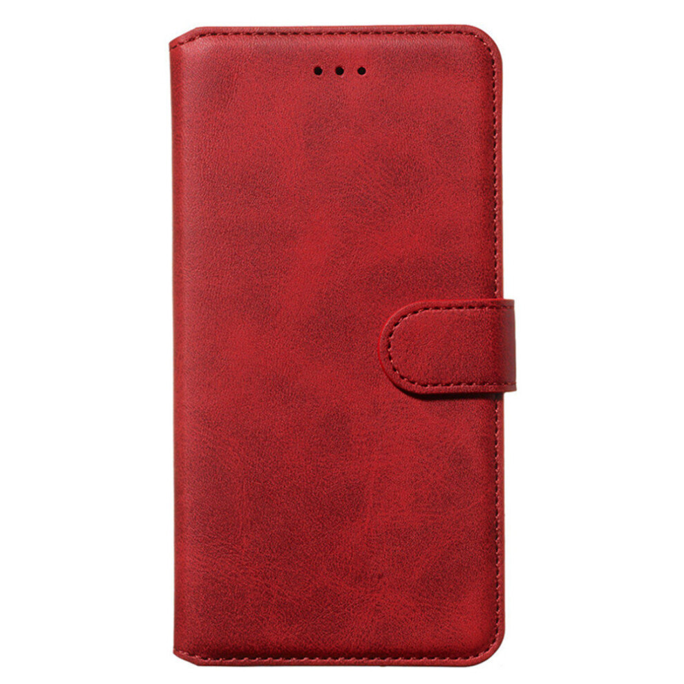 2Pc Wallet Pu Leather Phone Case For Iphone 12 Mini Multifunctional Solid Color Calf Pu Leather Case 774048570657