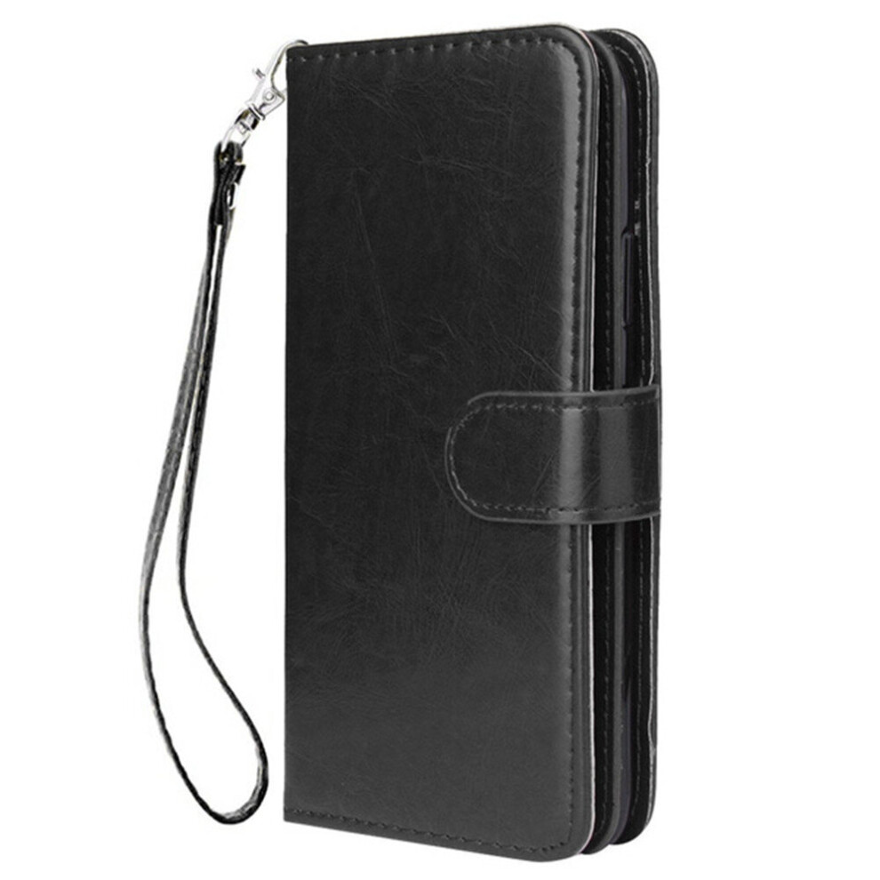 9 Cards Slot Flip Leather Soft Feel Wallet Phone Case Card Slots Stand W/Lanyard For Iphone Promax 774048547482